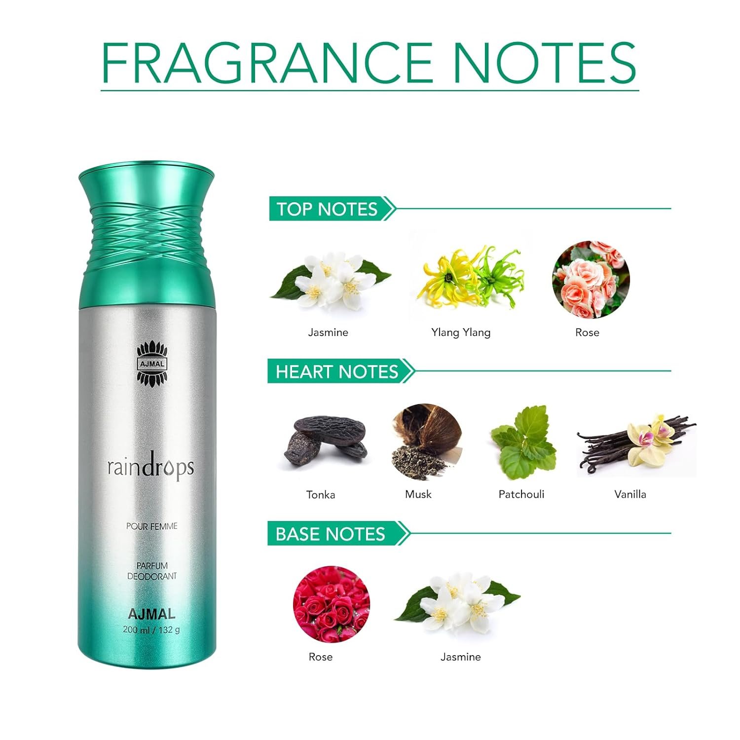 Ajmal Raindrops Deodorant