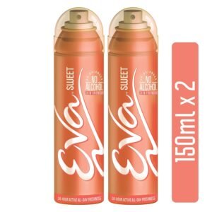 Eva Sweet Deodorant Spray Pack of 2