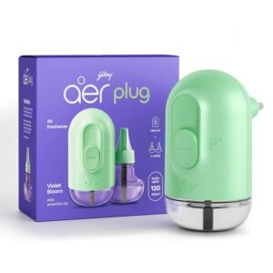 Godrej aer Plug Air Freshener Kit Violet Bloom