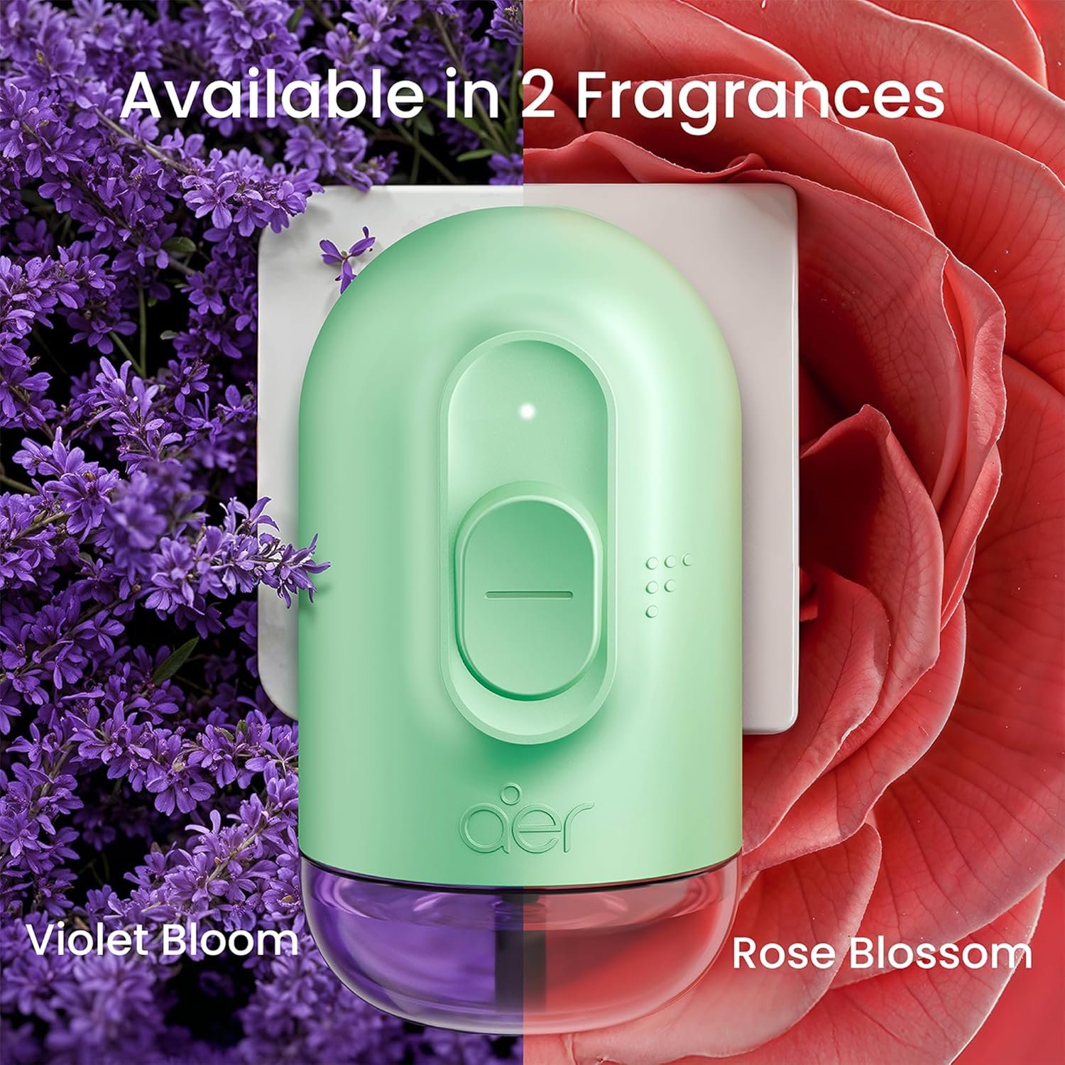 Godrej aer Plug Air Freshener Kit Violet Bloom