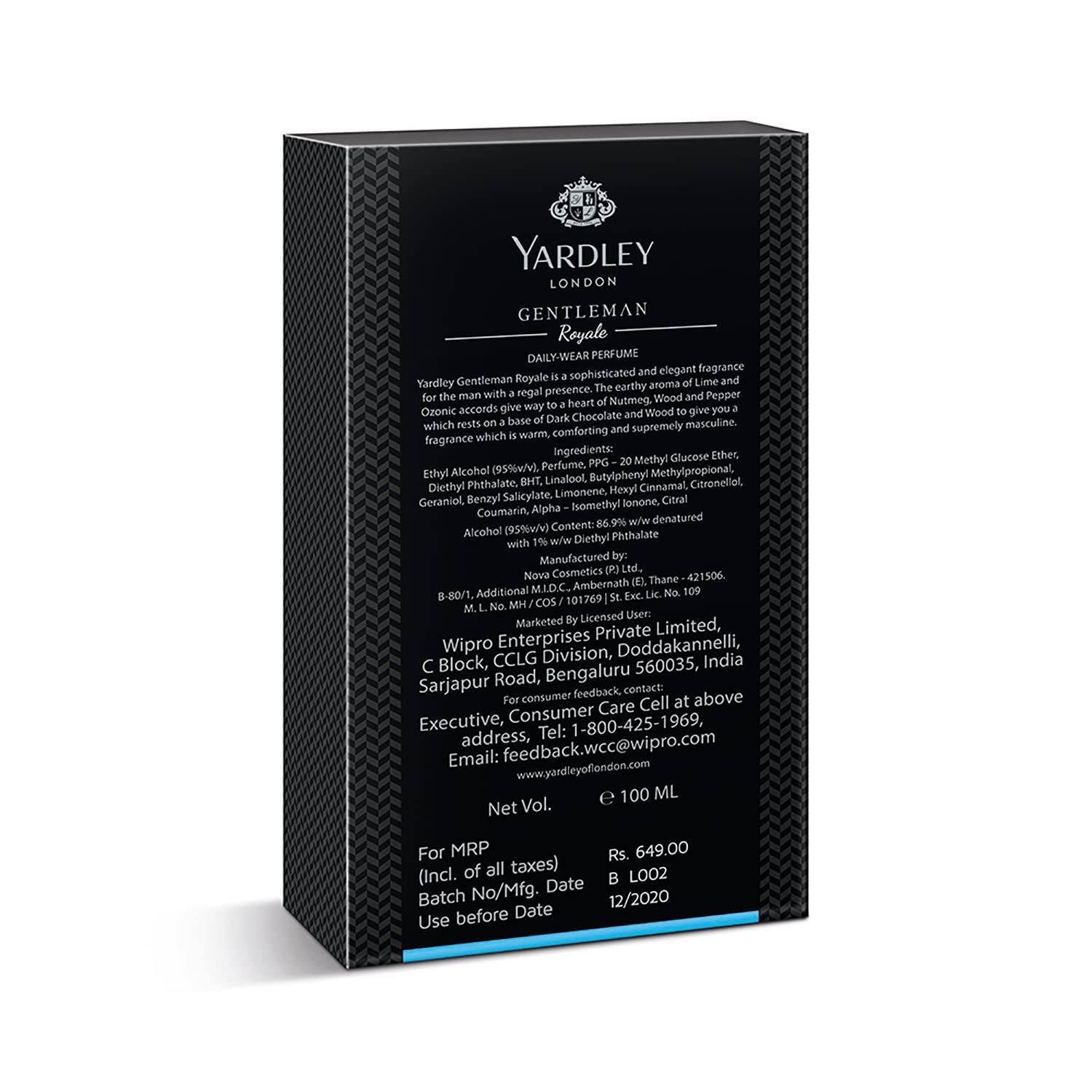 Yardley London Gentleman Royale Perfume for Men - Image 3