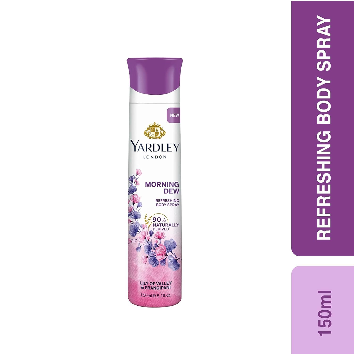 Yardley London Morning Dew Deodorant Body Spray for Women - Image 3