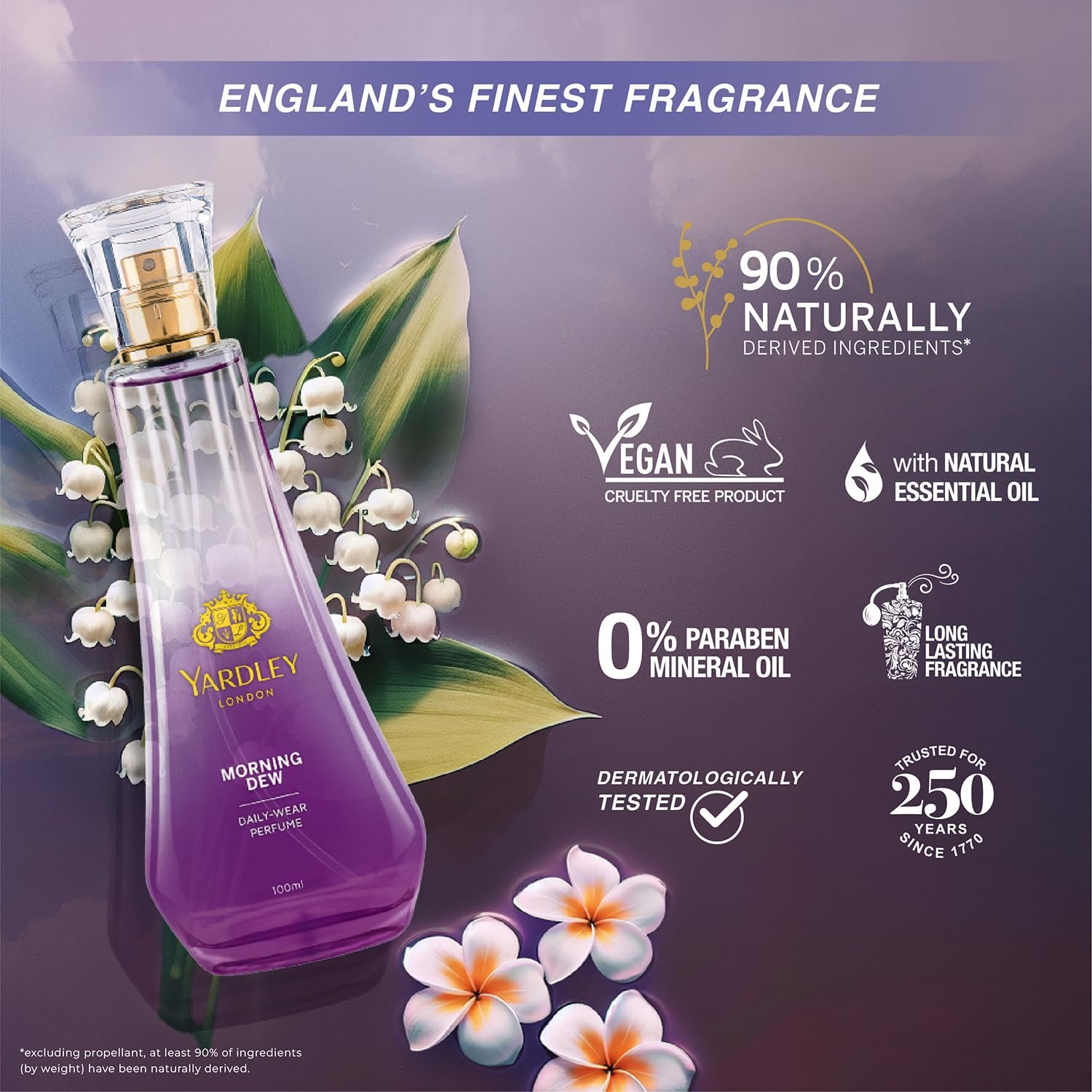 Yardley London Morning Dew Perfume for Women - Image 3